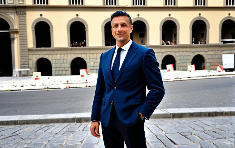 Construction Project Management**

"A fully clothed professional construction project manager wearing a stylish yet modest business outfit, standing confidently on a construction site in Florence, Italy. The background shows ongoing renovations of a historic building, with workers visible but safely in the distance. Emphasize the blend of modern management with classic Italian architecture. Safe for work, appropriate content, perfect anatomy, natural proportions, professional, high quality, well-formed hands, proper finger count."

**