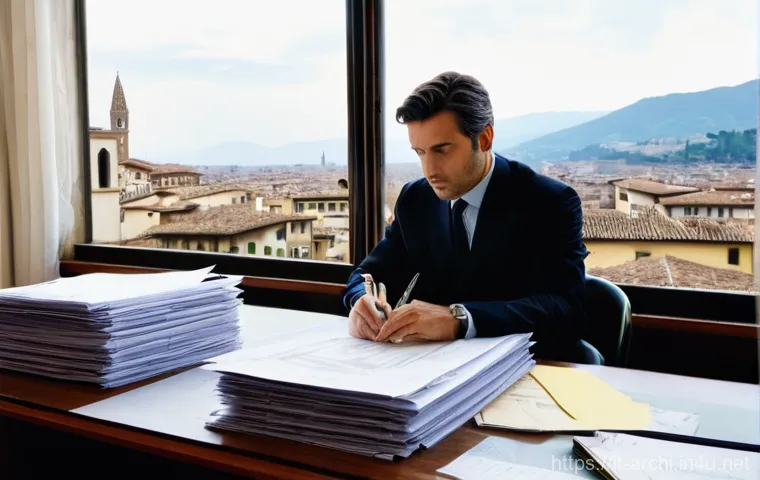 건축가가 경험한 실패 사례 공유 - **Prompt:** A knowledgeable Italian architect, in stylish yet practical professional attire (e.g., a...