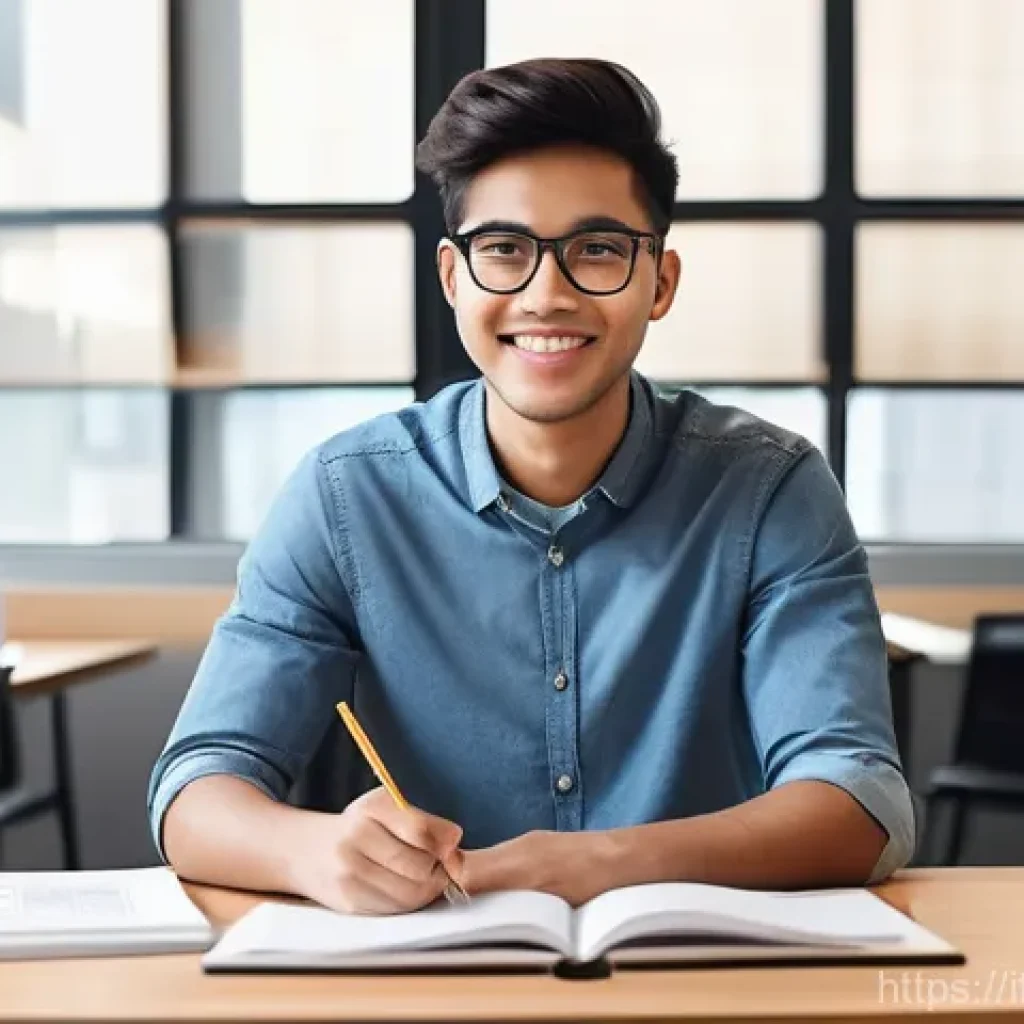 건축사 시험 면접 대비법 - **Prompt 1: The Confident Architect Student Preparing**
    A young, diverse architecture student, a...
