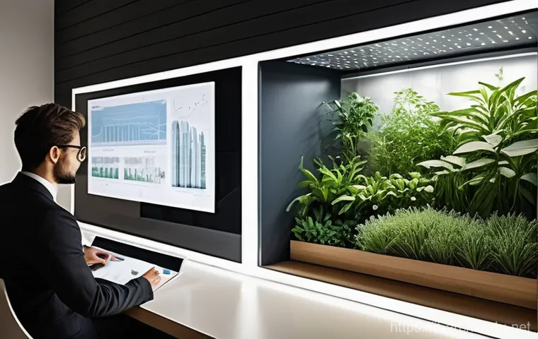 건축사 시험 면접 대비법 - **Prompt 2: Professional Portfolio Presentation**
    A confident, well-dressed aspiring architect, ...