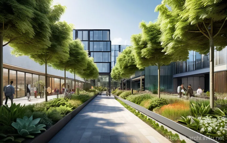 건축 실기 시험에서 평가 기준 분석 - **Prompt 1: Visionary Architect's Workspace**
    A young, diverse architect (male or female), fully...