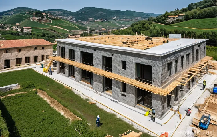 건축 실무에서 건축 비용 절감 방안 - **Intelligent Design with BIM and Italian Flair**
    A focused female architect, in her late 30s, w...