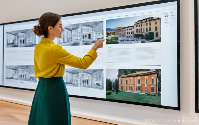 건축 실무에서 비즈니스 모델 개발 - **A modern Italian architectural studio, bustling with collaborative energy.** A female architect, i...