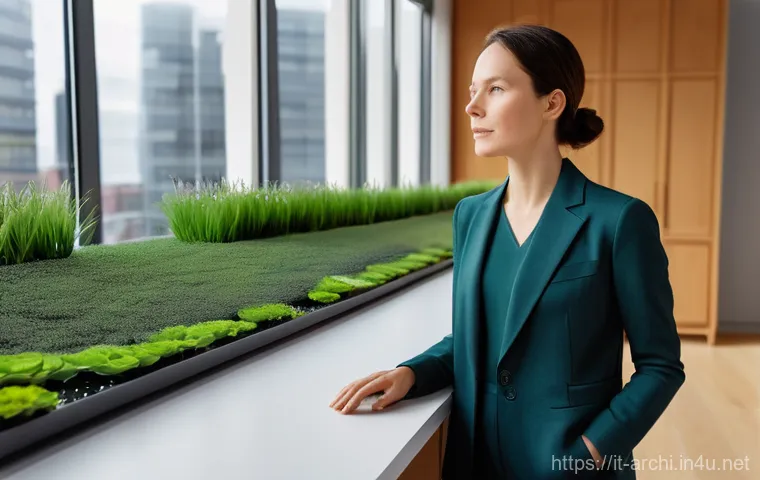 건축 프로젝트의 관리 도구와 시스템 비교 - **Prompt:** A dynamic and modern architectural studio bustling with activity. A diverse team of five...