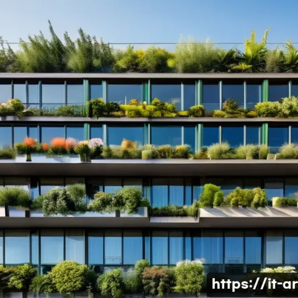 건축가로서의 성장 기록을 공유하는 방법 - **Sustainable Urban Oasis in Milan**
    A photo-realistic, wide-angle shot of a stunning, contempor...