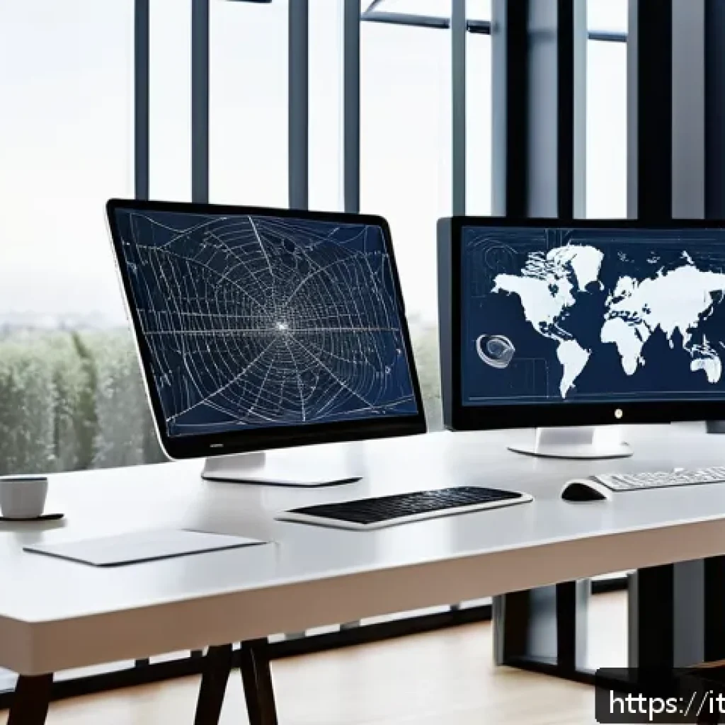 건축가를 위한 소프트웨어 추천 - A modern architectural design studio workspace showcasing a professional architect using Rhino and G...